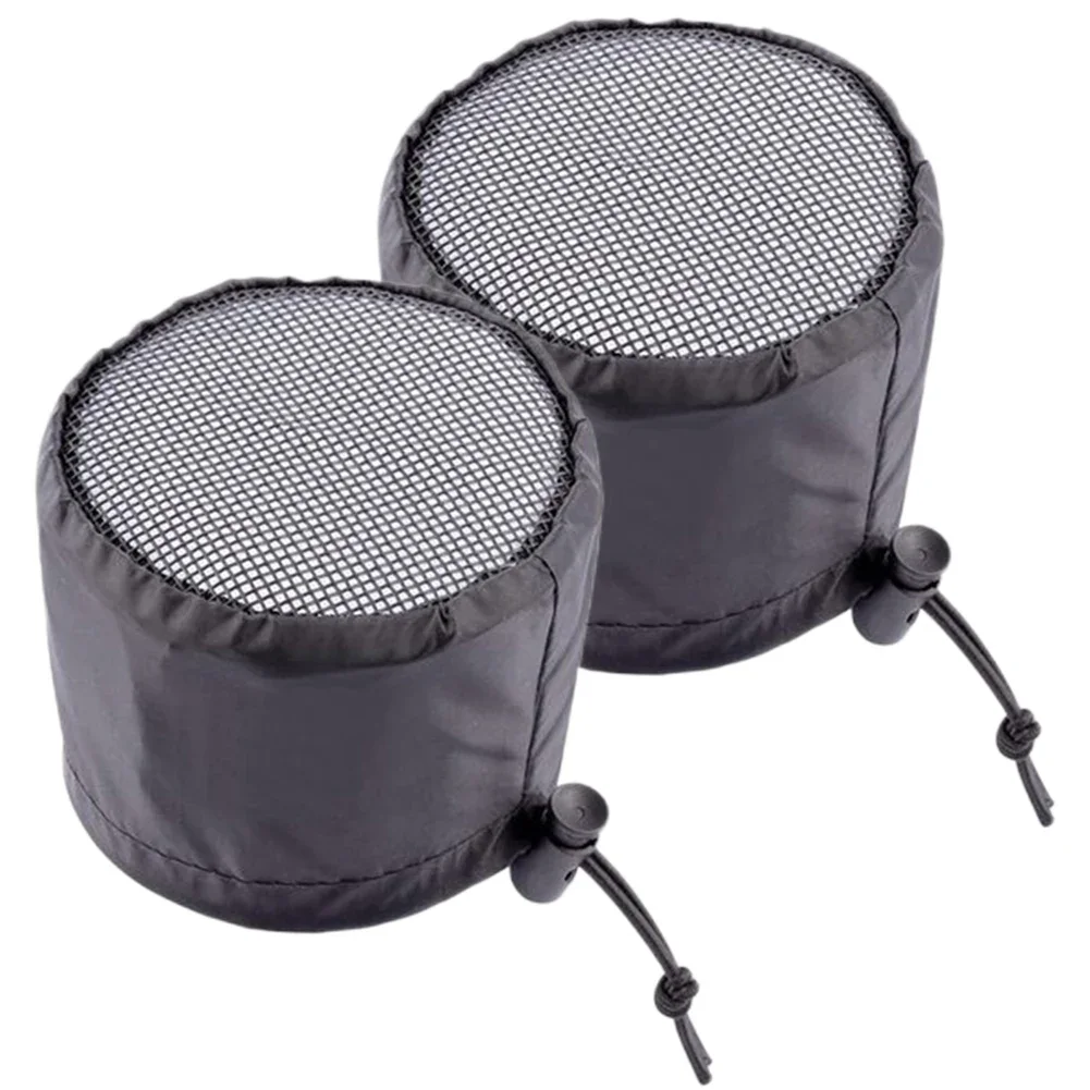 

2Pcs Grow Tents Duct Filter Vent Cover With Elastic Band Fixed Buckles For Plant Grow Tents Duct Filter Vent Cover With Elastic
