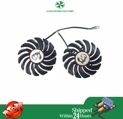 PLD09210S12HH GTX1050 Ti Cooler fan For GeForce MSI GTX 1050 1050Ti GAMING X video card fan