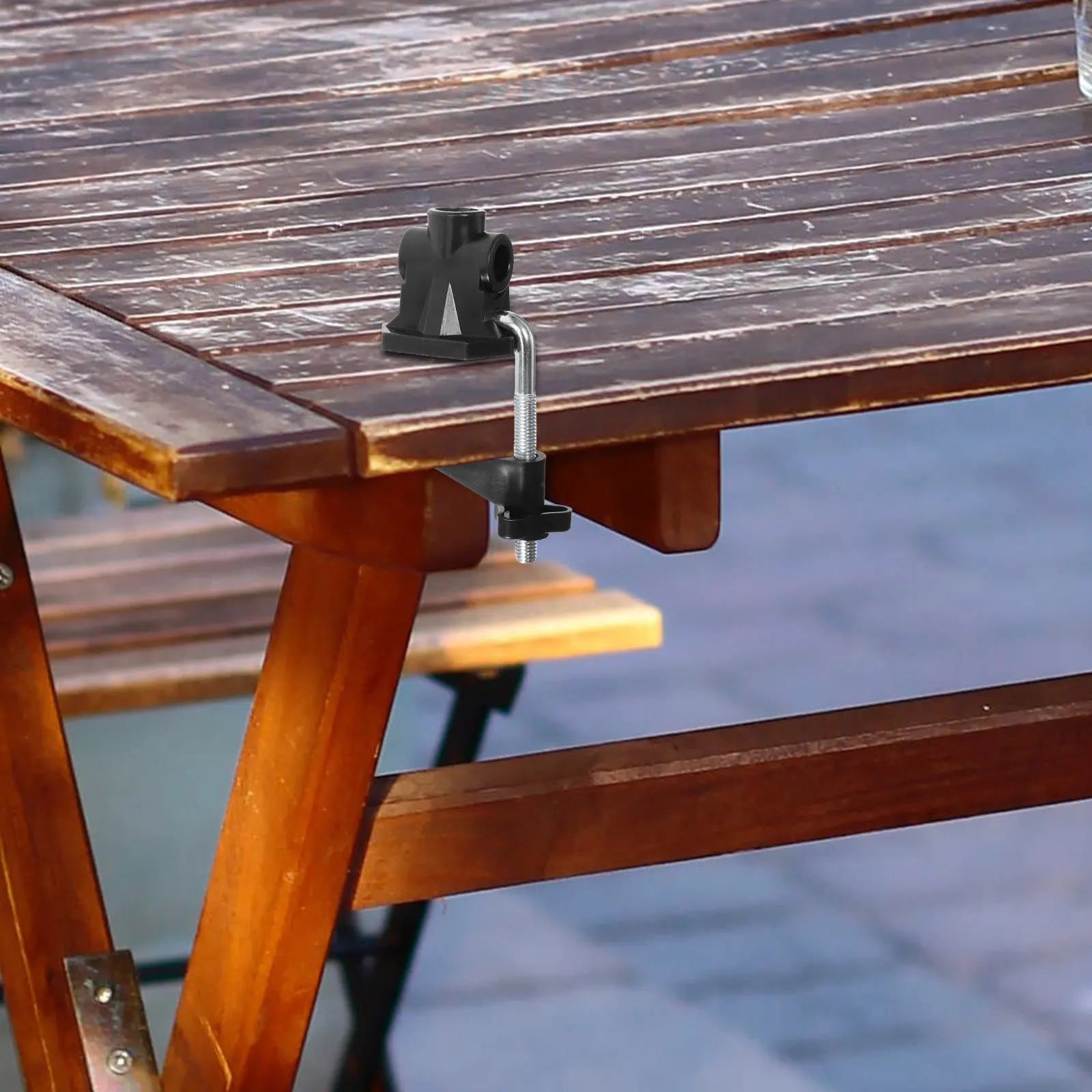 6Pcs Metal Desk Lamp Clip Clamp Holder Table Mount Stand Strong Anti Slip for Desktop Study Work Light Fixtures