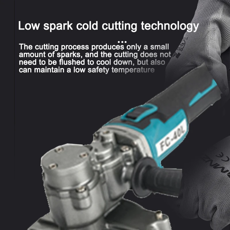 Battery Powered Cold Cutting Saw FC-40 L Portable Multi function Electric Cutter Hand Held For Steel Bar Angle Reinforcement
