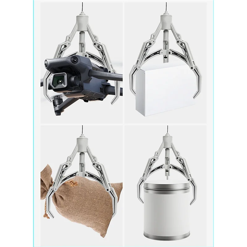 Professional Universal Drone Airdrop System & Mechanical Claw Gripper - Light Control Quick-Release Payload Dropper