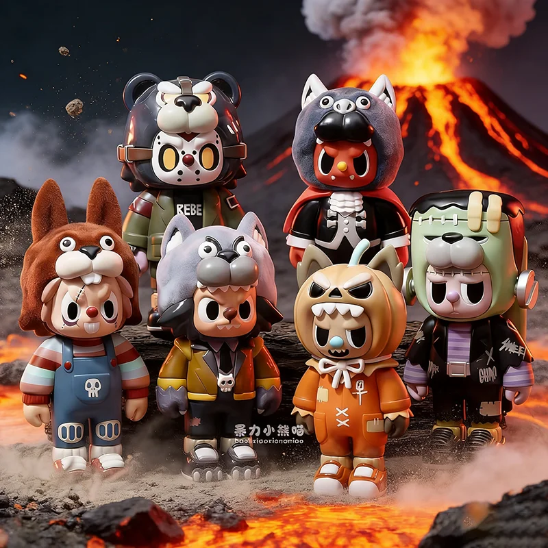 

Rebel Bear Monster Chaosweet Blind Box Cute Model Pendant Ornament Collectible Trendy Toy Surprise Gift For Toy Children