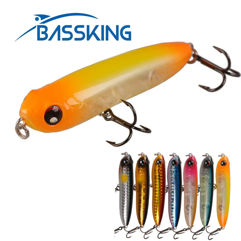 

BASSKING Pencil Bait 70mm 8.4g Floating Fishing Lures Hard Baits Pesca Isca Artificial Leurre Peche Souple Luis Vuiton Swimbait