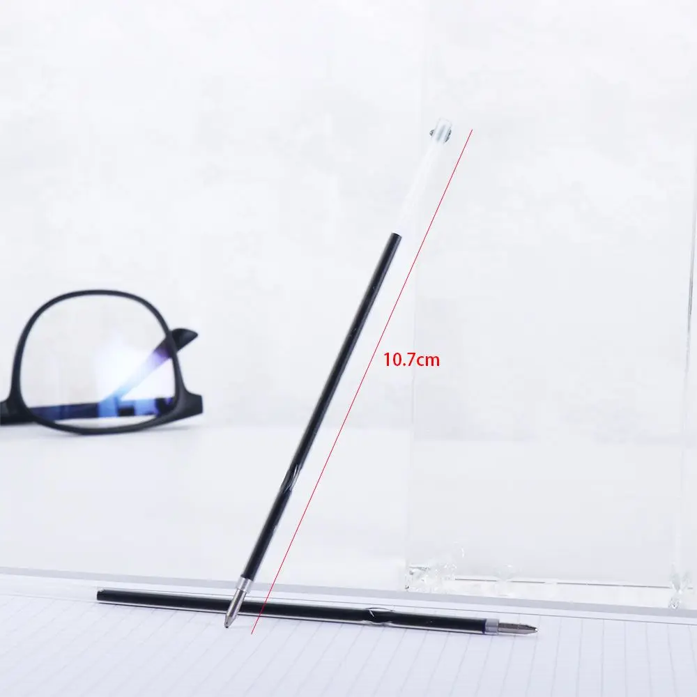 3색 유니버설 학용품 교체용 리필 문구류 사무용 블랙 펜 리필 롤러 펜 필기구 볼펜