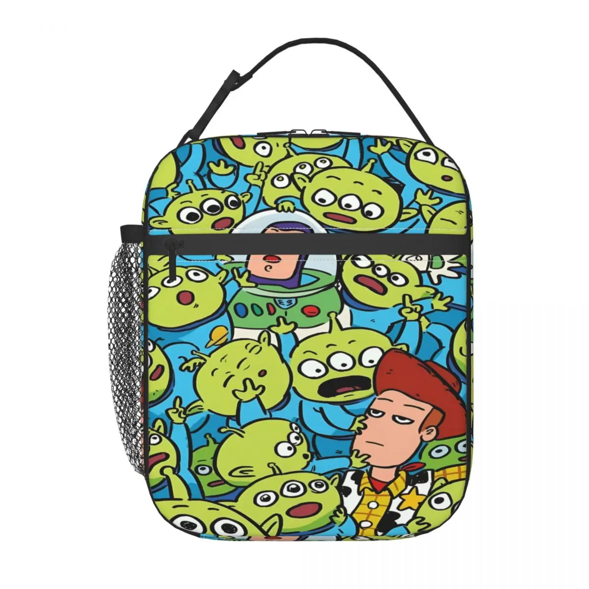 

Термосумка для обедов Custom Toyes Anime Stories с изображением инопланетян, герметичная, для кемпинга и путешествий, для женщин