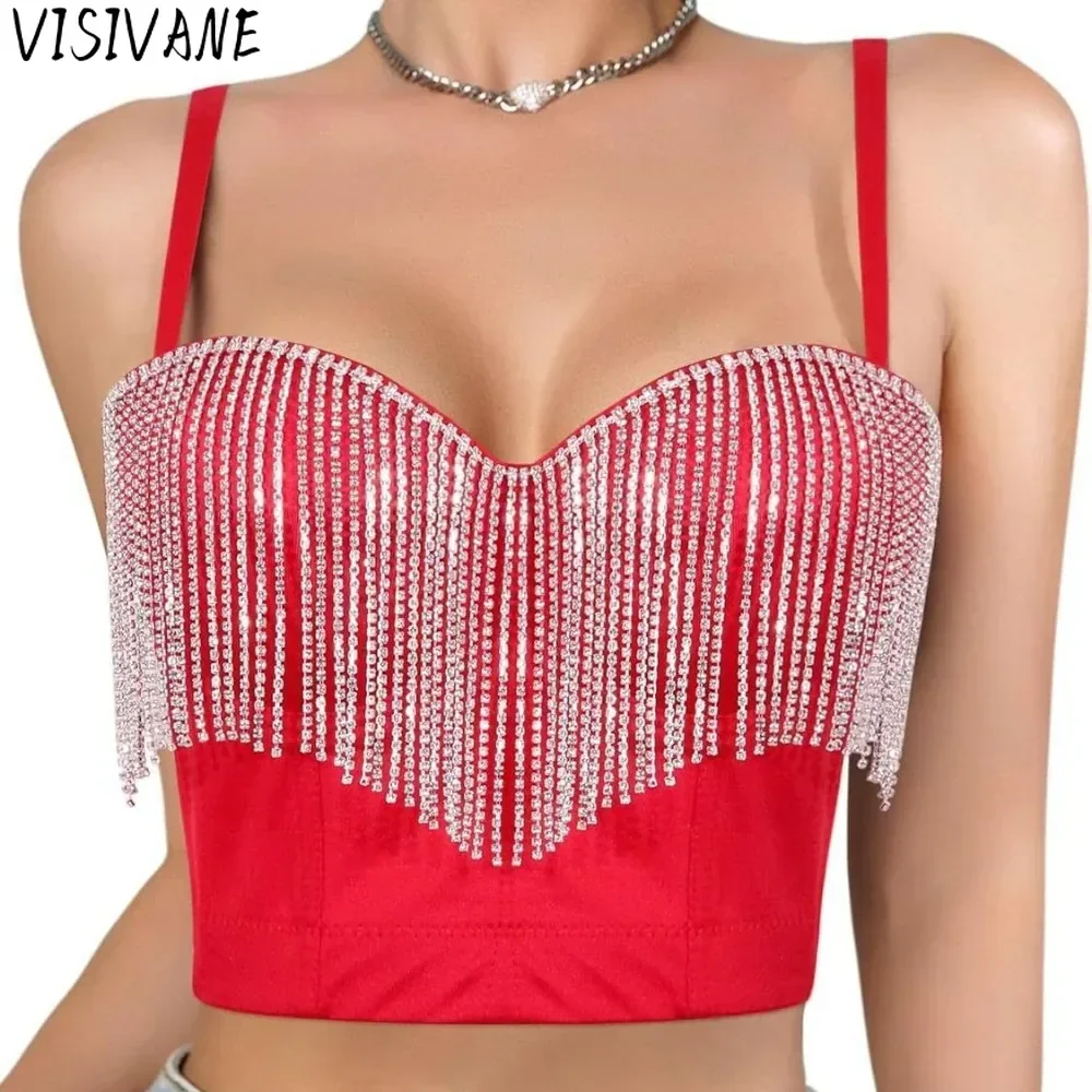 Party Club Stage Show Streetwear Tees Camis Fashion Clothes Tank Casual Vintage Elegant Summer Sexy Women Clothing Y2k Tops