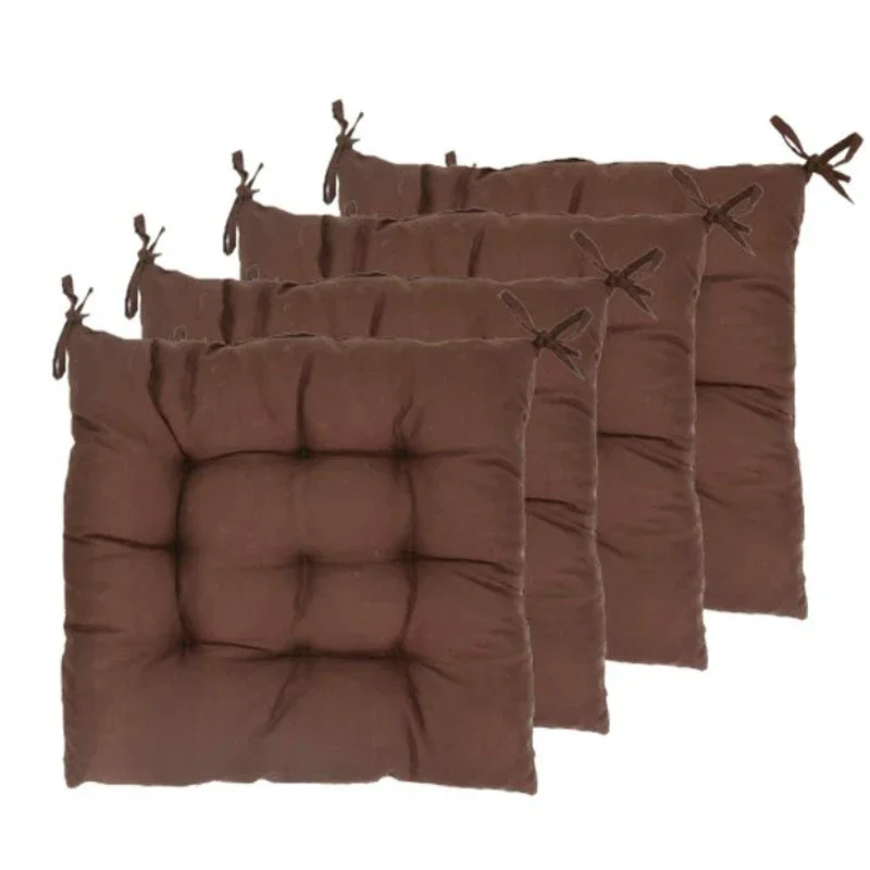 Thick Square Seat Cushion, Washable Comfort Belt, Seat Belt, Suitable for Dining Chairs, Office Chairs, and Computer Chairs