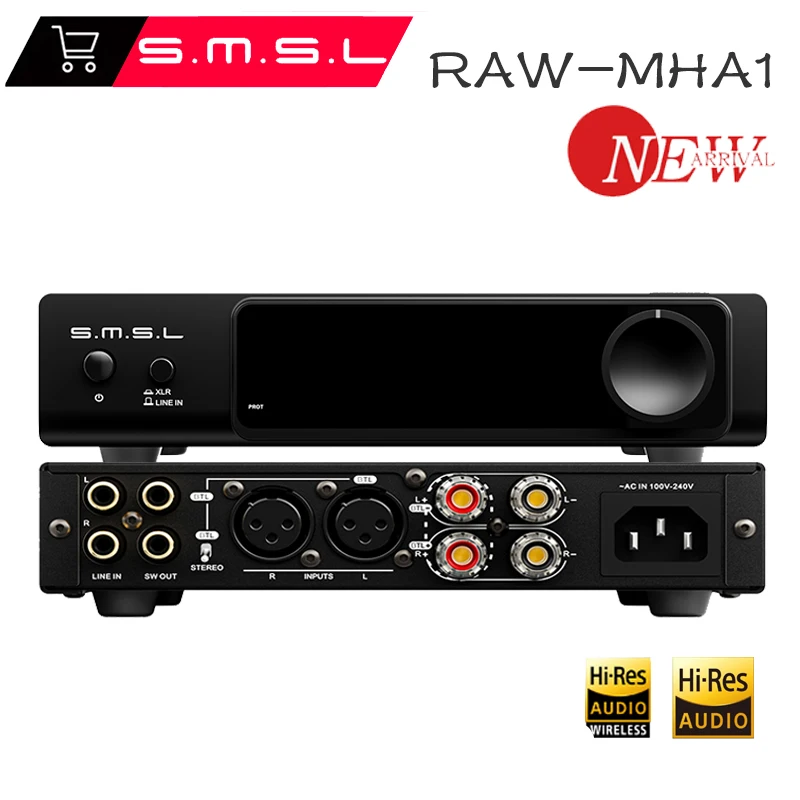 Audio Music News - SMSL RAW-MHA1 Audio Music Professional Digital