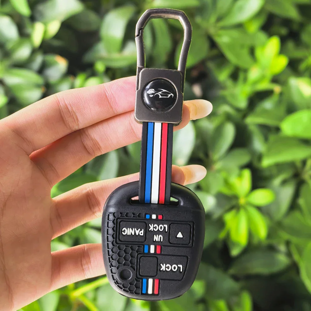 Keychain Fob Case For Toyota Avensis T25 Yaris Previa Camry 30 Corolla 9 Land Cruiser For Lexus RX300 Is200 Tlc100 Cover Caps