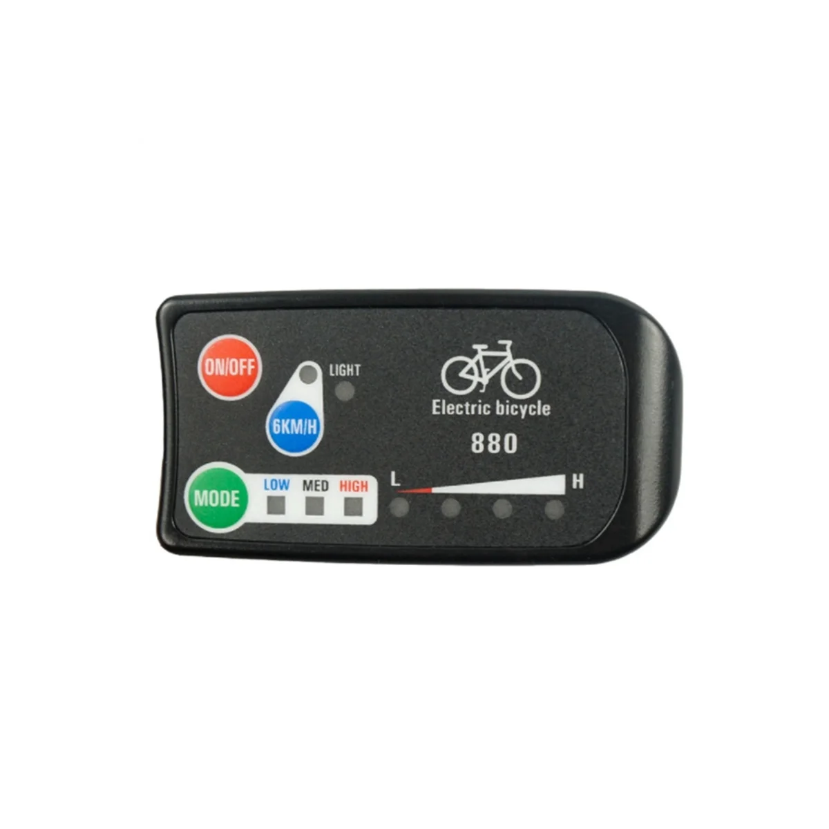 Electric Bicycle Display 36V 48V Ebike Ligent Control Panel Lcd Display LED880 Waterproof Controller for