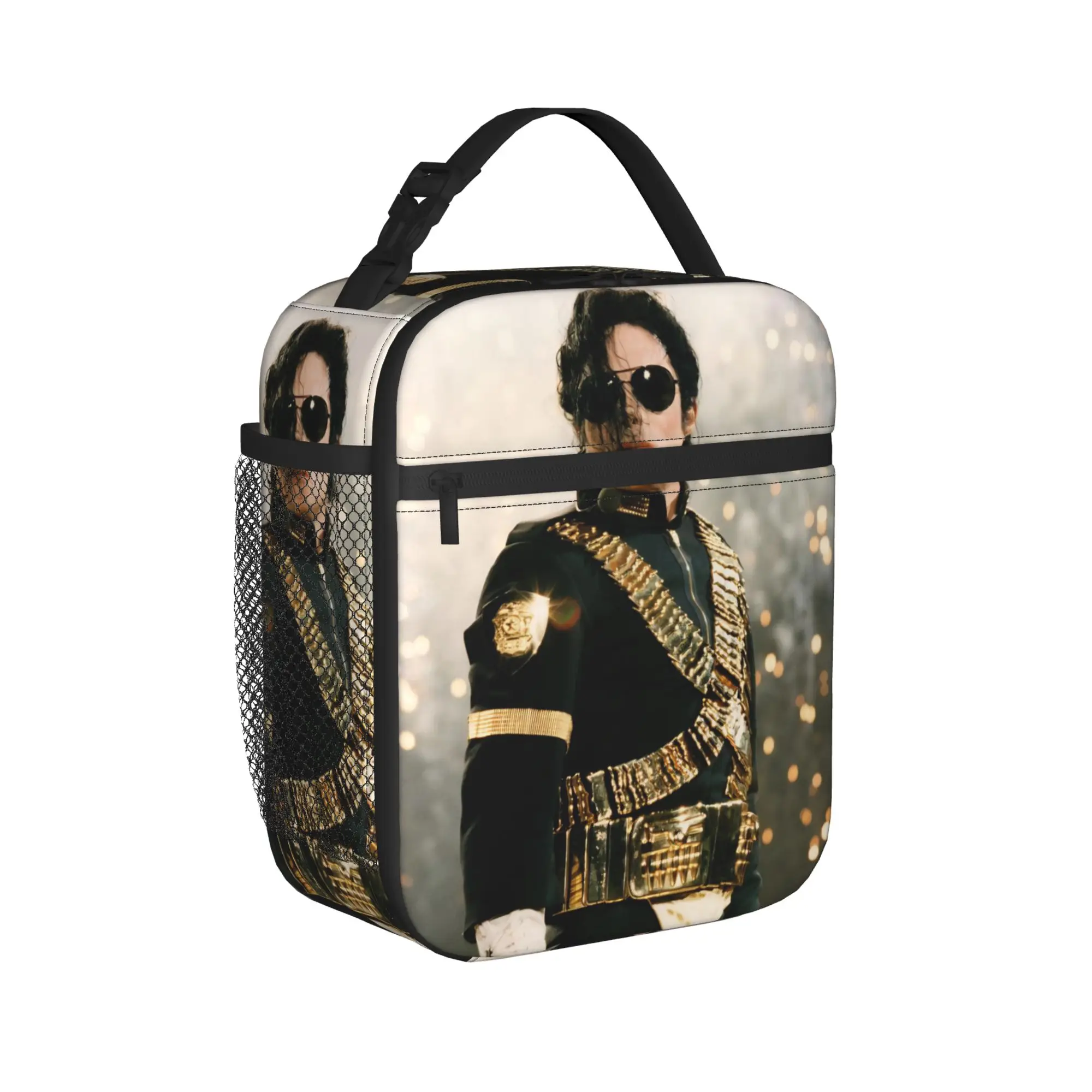 Michaels Jacksons Thermal Insulated Lunch Bags for Work  Portable Food Container Bags Thermal Cooler Lunch Box