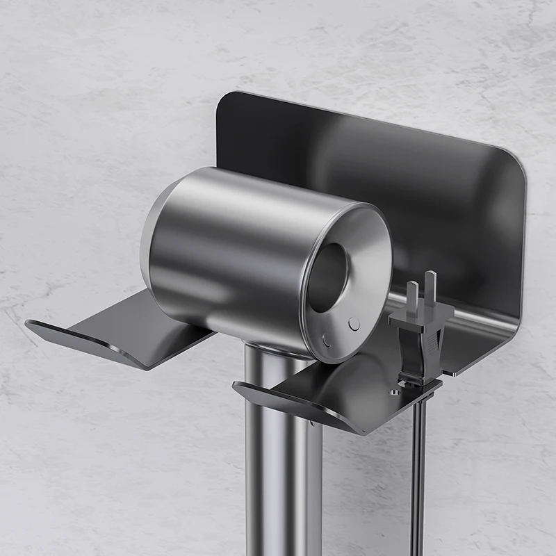 Bathroom Hair Dryer Storage Rack Punch-Free Home-Use Storage And Organization Rack