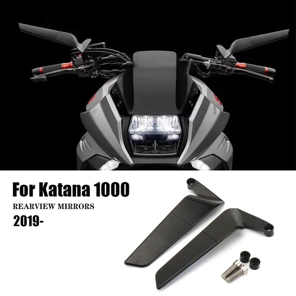 

New Motorcycle Accessories Side-Mirror For Suzuki Katana 1000 KATANA 1000 2019 - Wind Wing Side Rearview Reversing Mirror