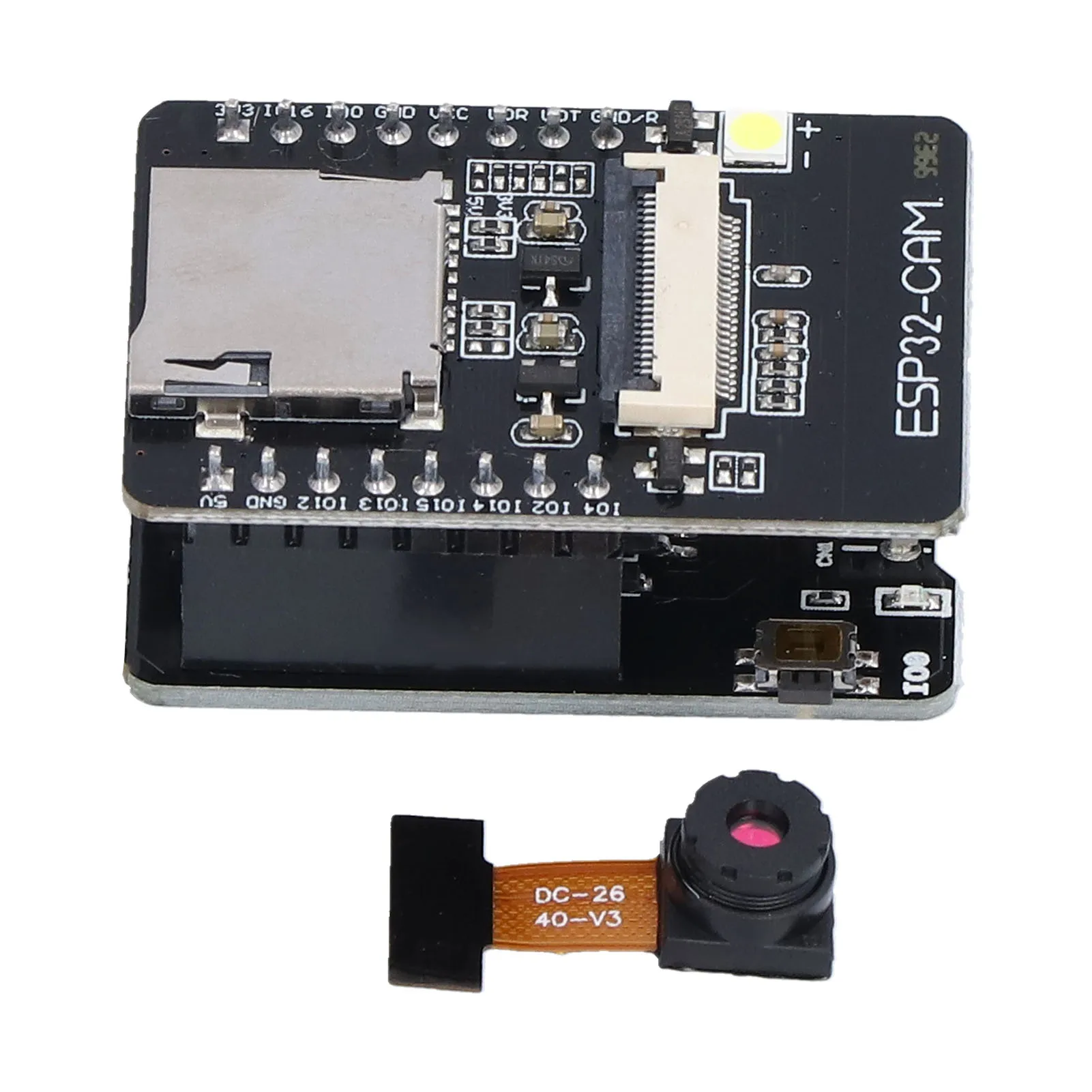 ESP32-CAM WiFi Module Serial Adapter Board ESP32 CAM Development Board 5V Power Supply Bluetooth Support OV2640 Camera