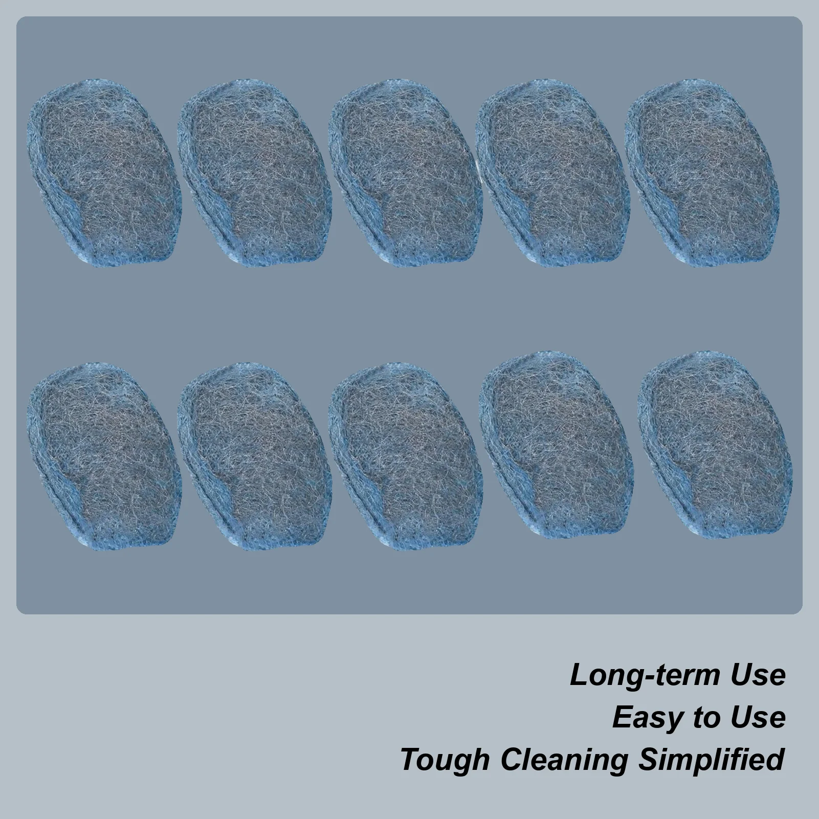 

Стальная шерсть для посуды, 10 шт., скребок для мыльницы, кухонные чистящие подушечки для дома, кухонная посуда, кастрюли, кастрюли, миски, тарелки, раковина