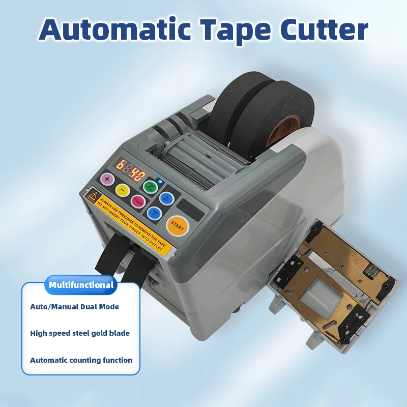 Tape Cutting Machine Automatic Double-Sided Transparent High Temperature Fiber Tape Adhesive Paper Cutting Machine ZCUT-9/9G/9GR