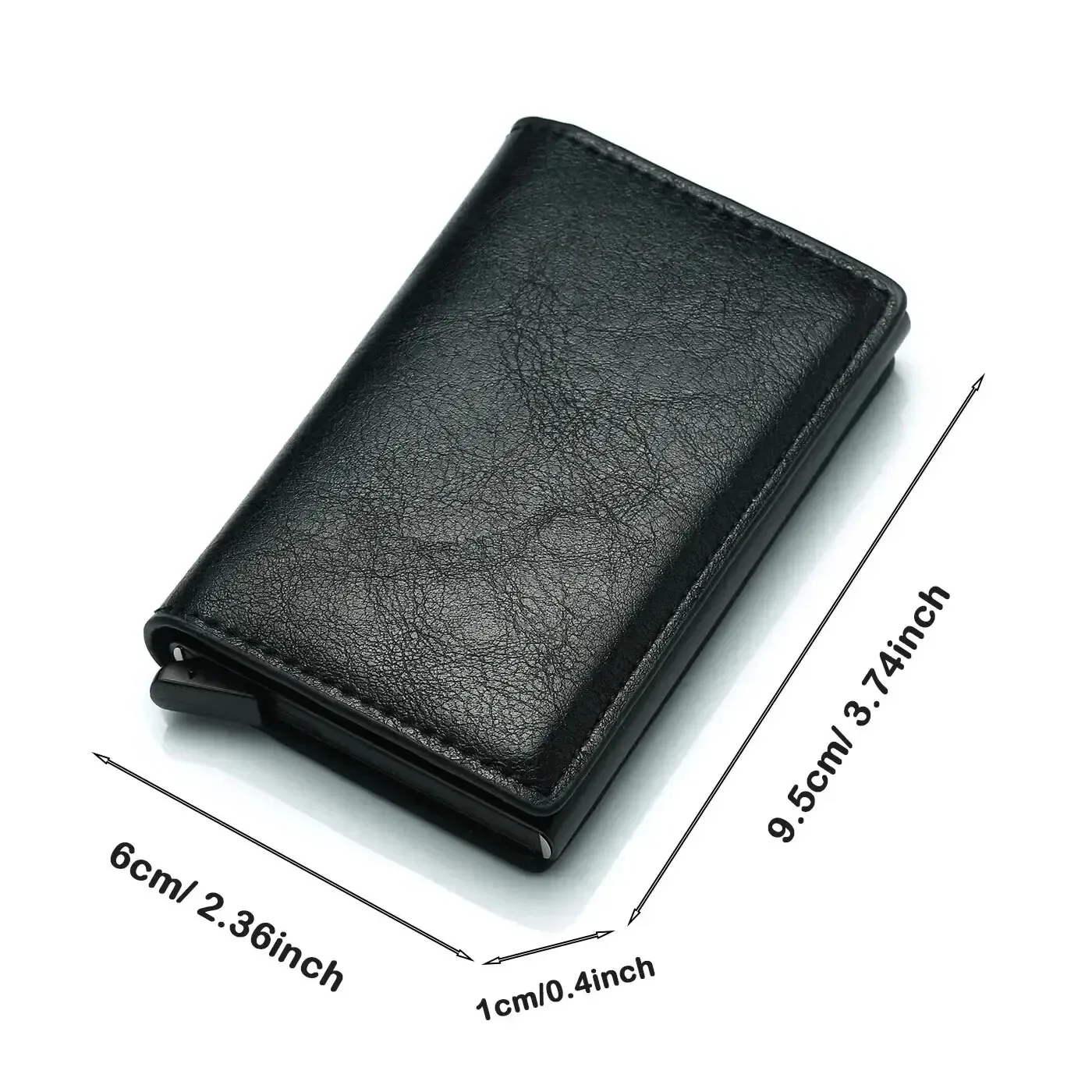 Anti Thief Rfid Credit Card Holder Minimalist Wallet Pocket Men Women Cardholder Bank Cash Creditcard Purse