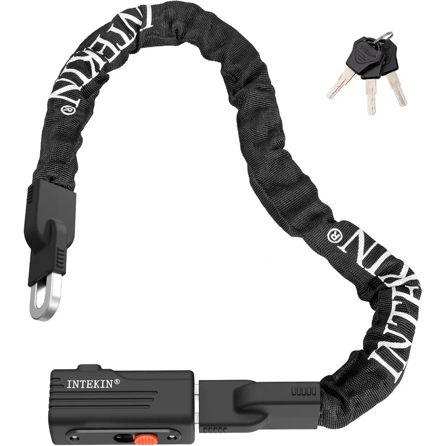 

Heavy Duty 3FT 4FT 5FT Bike Chain Lock with 8mm 10mm Thicker Chain for Enhanced AntiTheft Protection Includes 3 Keys Ideal for