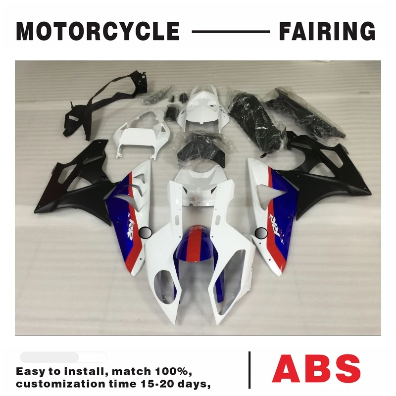 

white&blue flame Complete Fairings For bmw s1000rr2013-2024 Bodywork Injection ABS Plastic Motorcycle Carenes