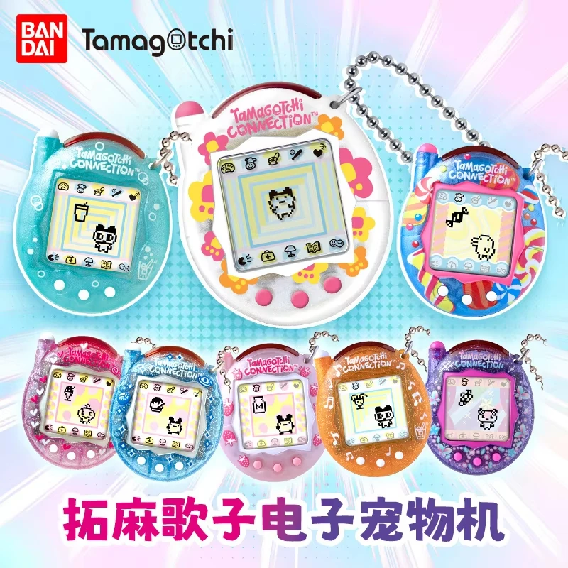 

Лидер продаж, новая оригинальная электронная игра для домашних животных Bandai Tuomgezi, может общеться в Интернете для выращивания, сияющий синий свет, подарок на день рождения