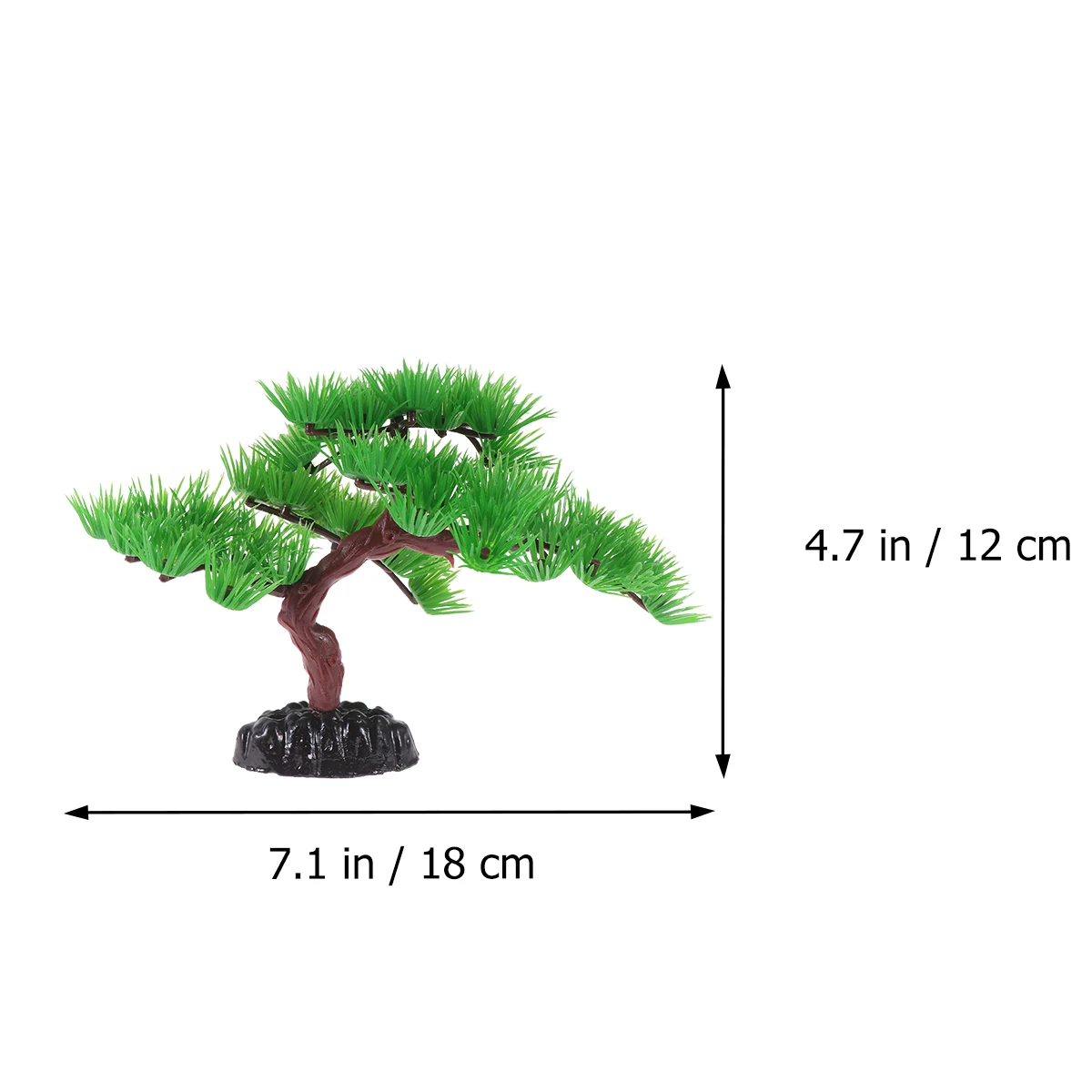 

1pc Artificial Plants for Fish Tank Aquarium Decor Realistic Coconut Plant Safe Long Lasting Pet SuppliesAquarium Plants