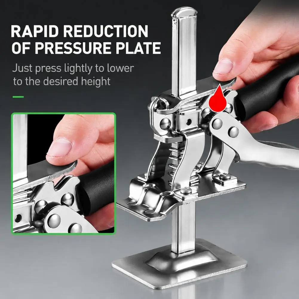 Steel Ceramic Tile Height Adjuster Lifting Positioning Pad Foot Lifting Device Tile Worker Wall Tile Laying Hardware Tool