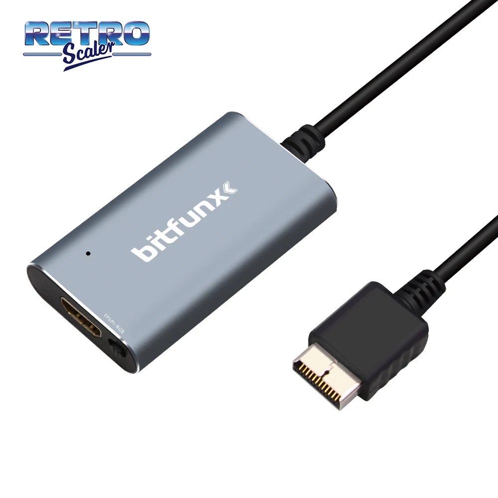 Bitfunx HDMI-compatible Converter Adapter With RGB & YPbPr Switch Compatible PlayStation 1/2 PS1/PS2 Game Consoles