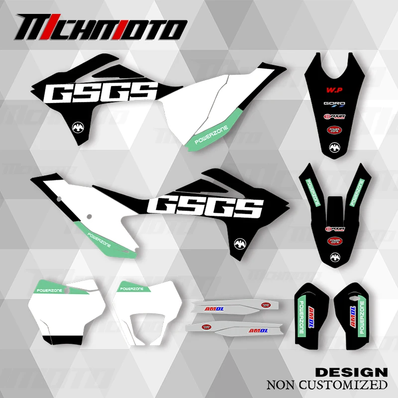 

MCHMFG для GASGAS EC 2021 2022 2023, EC MC, новый стиль, графические наклейки, наборы наклеек