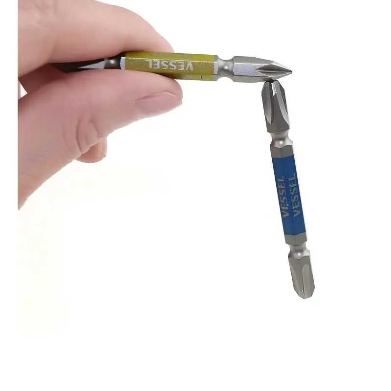 

VESSEL GS5P-01 GO-SAI 1/4 дюйма, набор из 5 предметов), сверло с шестигранным хвостовиком 6,35 мм, аксессуары для ручных инструментов JIS, сделано в Японии