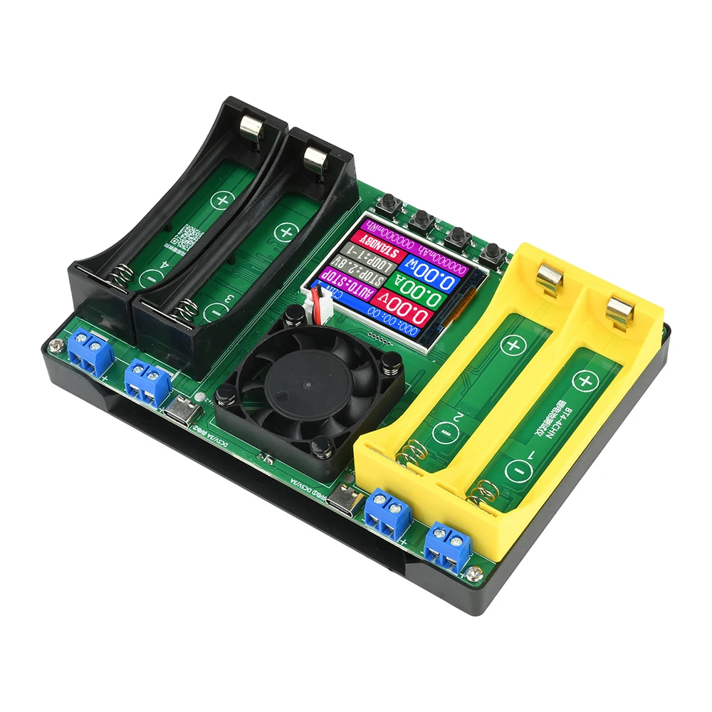 Verbesserter 18650/21700 Akku-Kapazitäts- und Innenwiderstandstester Automatisches Lade-Entlade-Modul Elektronischer Lasttester – Detail 9