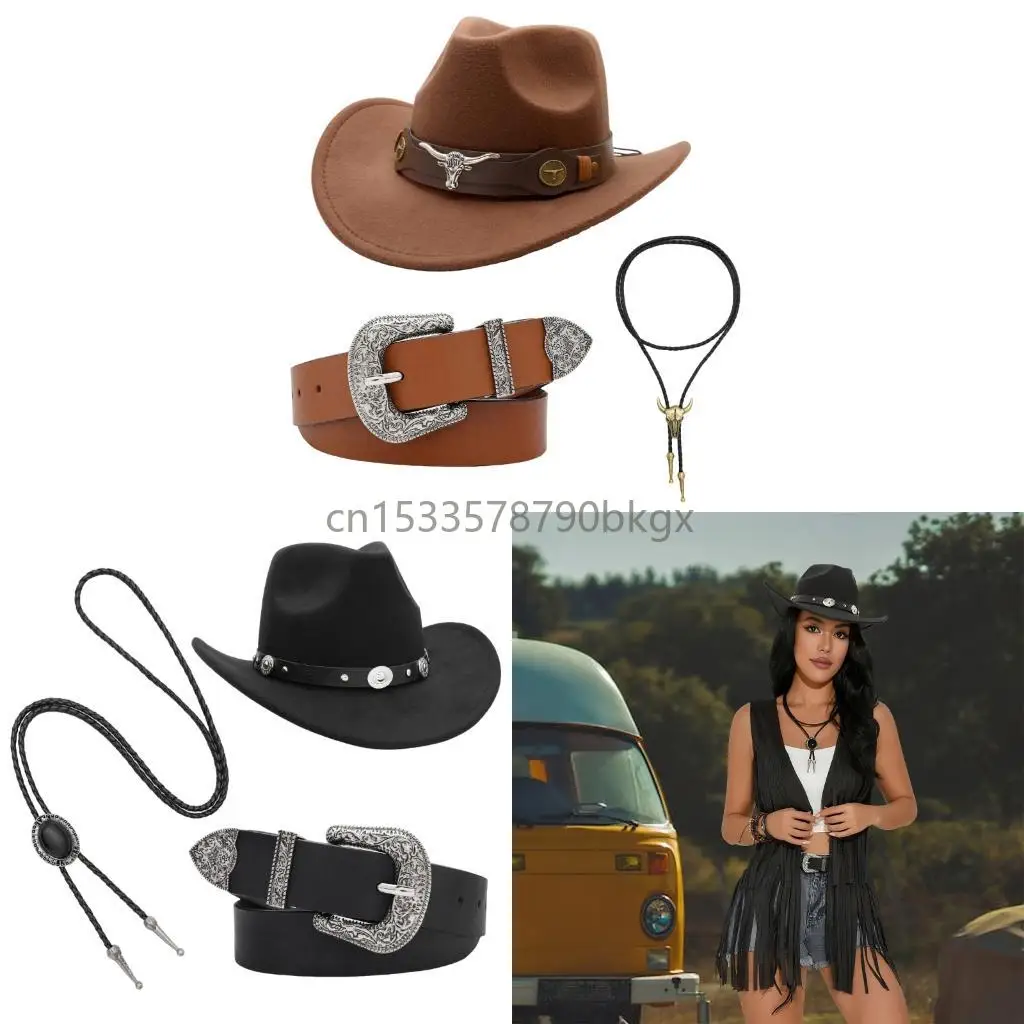 

Костюм Western Cowgirl Set для одежды на вечеринку на Хэллоуин, Ролевая игра Cosplay J78E