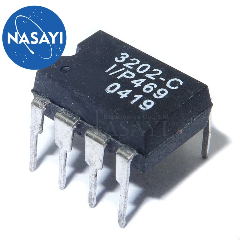Hot sales 1pcs/lot MCP3201-BI-P MCP3201-CI/P MCP3201 MCP3202-BI/P MCP3202-CI/P MCP3202 DIP-8 In Stock NASAYI