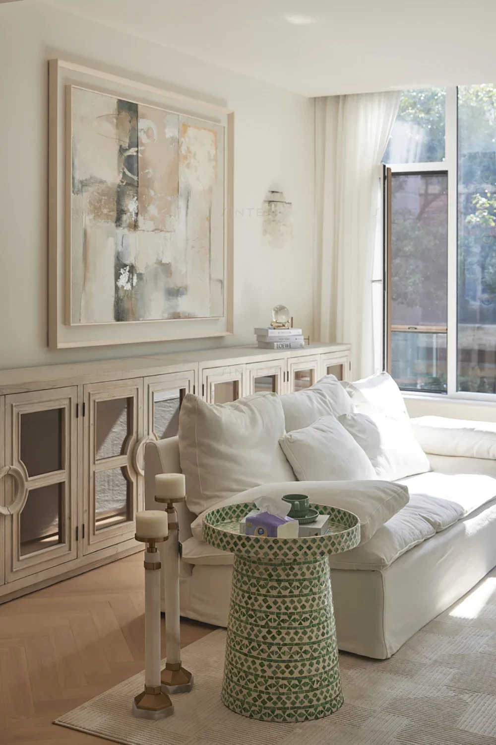 

Authentic French Farmhouse Style Recycled Pine Wood Storage Cabinets Japanese Design Sideboard Dining Living Room Hall