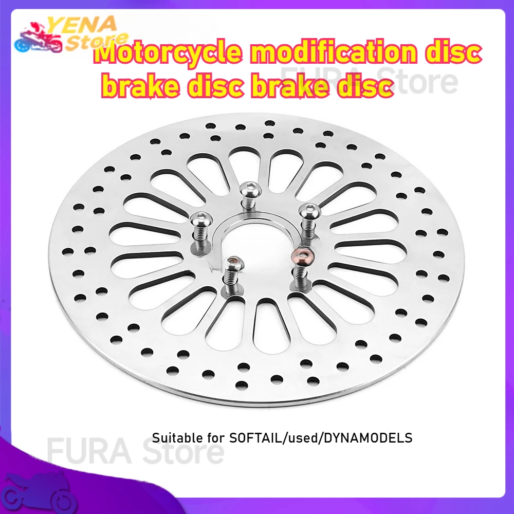 

Suitable for brake disc SOFTAIL/used/DYNAMODELS, superior performance of heat dissipation of motorcycle brake parts