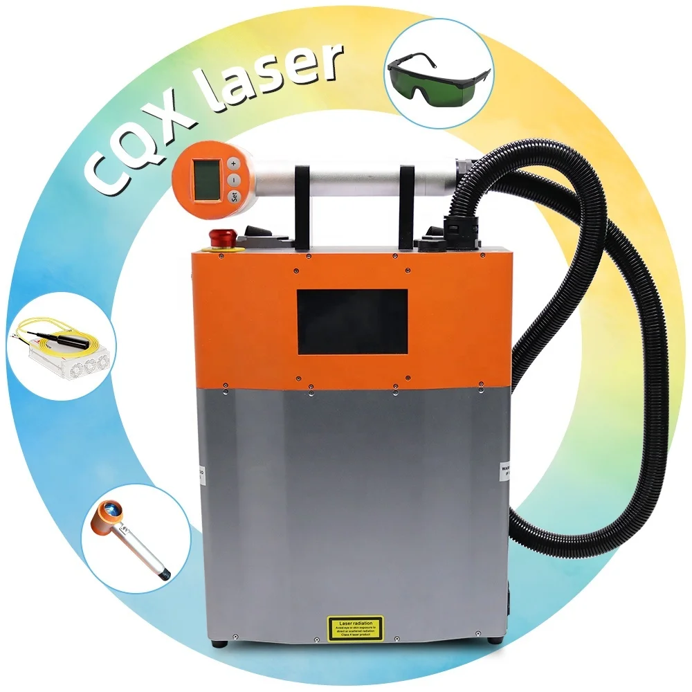 Pulse Laser Cleaning Hine Rust Removal Portable Backpack Type