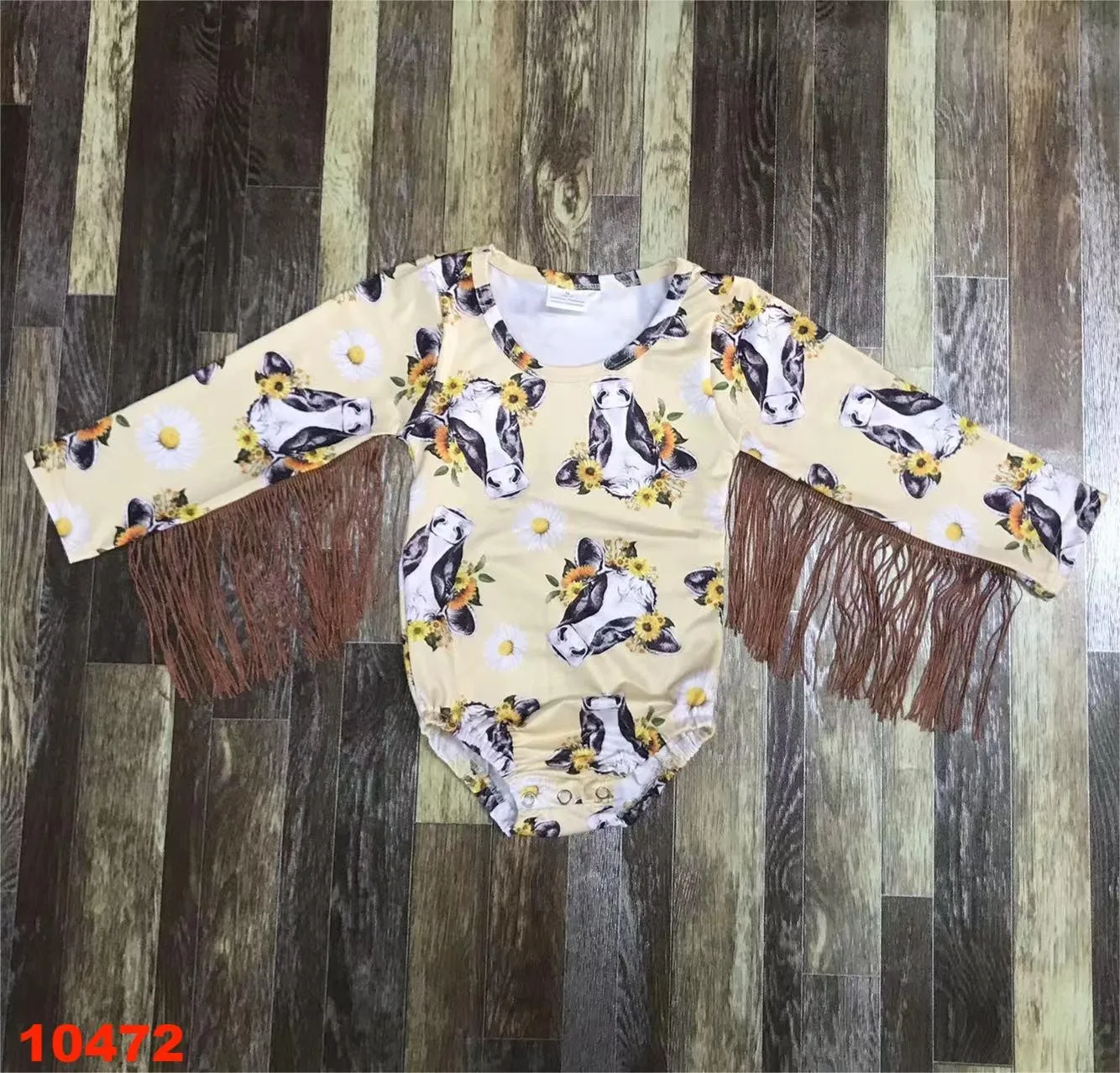 

Kids Bull head home clothes girl baby Newborns 0-2 years romper clothes jumpsuit boutique childrens clothes newborn clothes