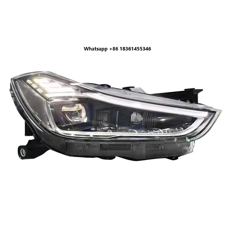 

For Ghibli 14-19 modified Matrix Headlamp Lens Daytimr Running Light Car LED Headlight Assembly