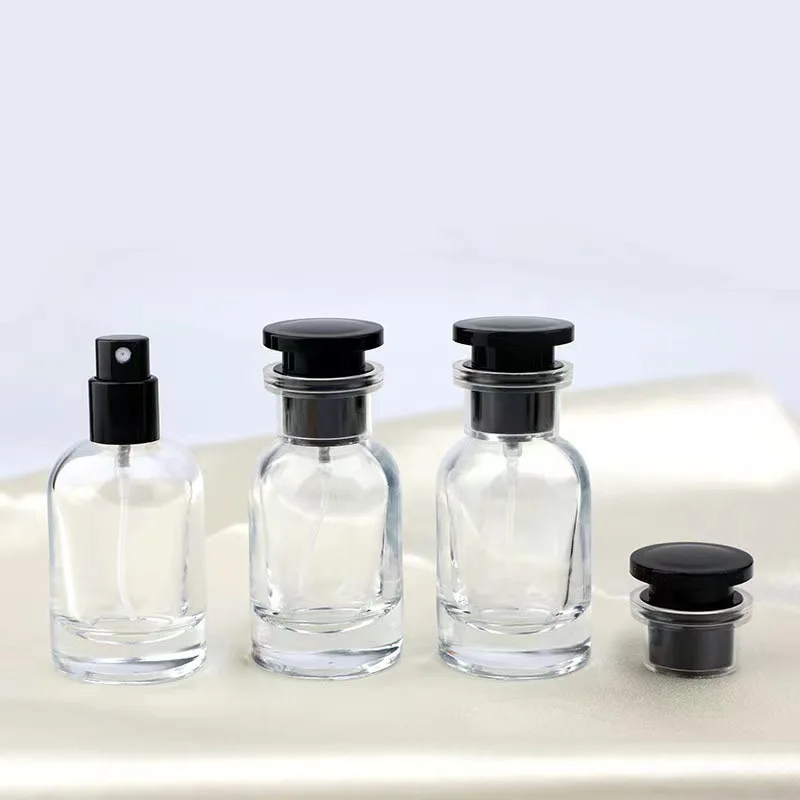 1PCS Refillable Perfume Spray Bottle 30ml - Elegant Glass Container for Travelling with Luxury Fragrance  perfume bottle