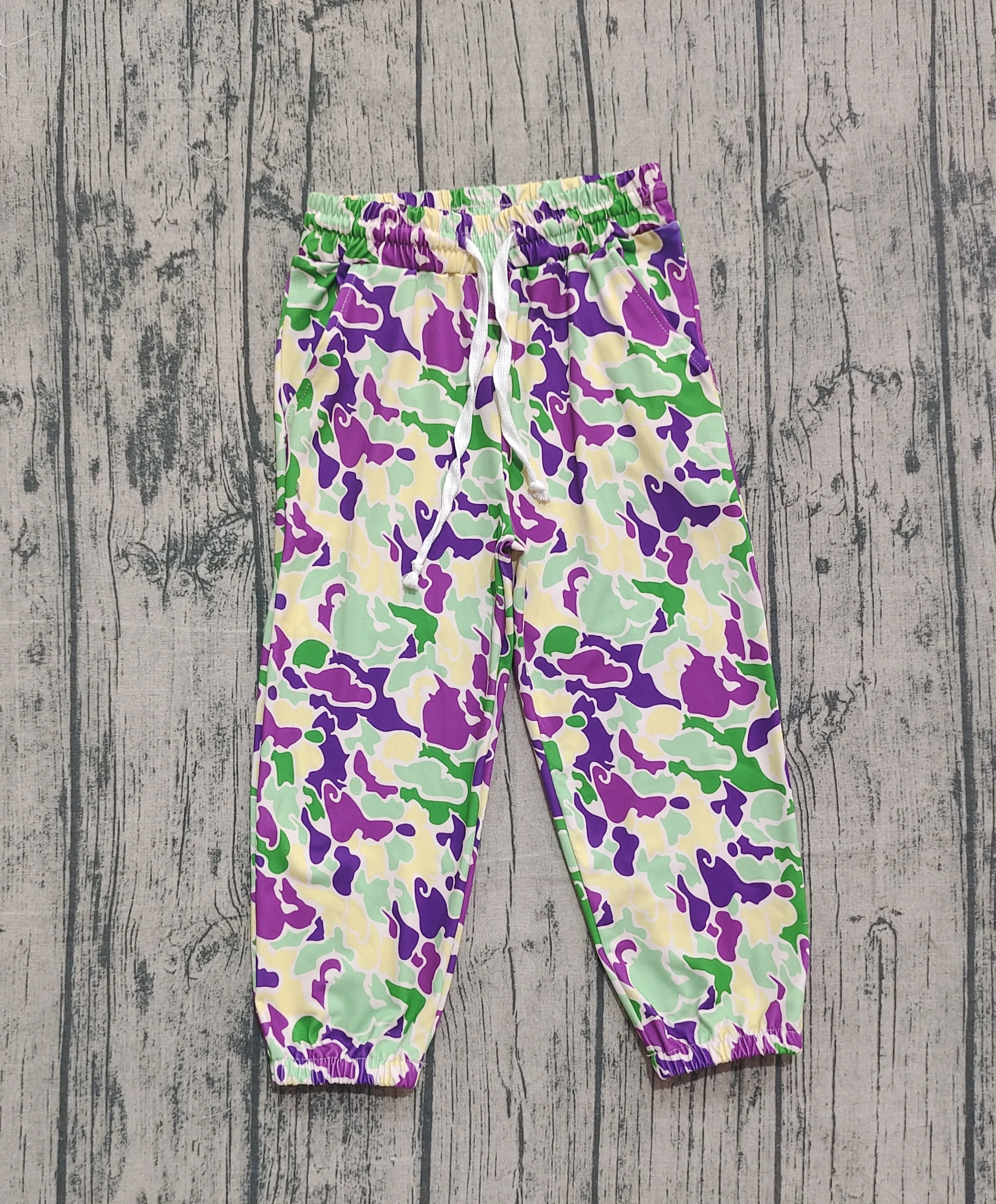 

Z1008-23 P0838 Kids Fall Clothes Camouflage Print Baby Pants Children Clothing