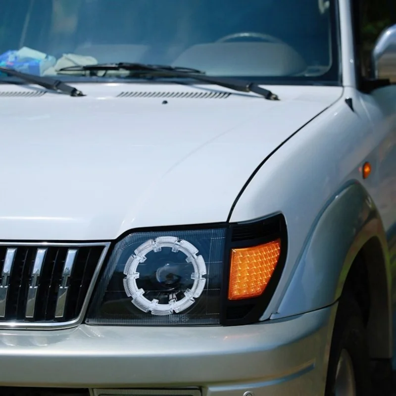 For Toyota Land Cruiser LC70 LC76 LC75 LC79 Head Lamp Angel Eyes Fj79 Led Headlight Car Auto Accessories