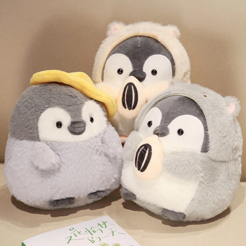 Poupées en peluche animaux et accent Kawaii, pingouins et ornes de Nairobi dans le accent, jouets en peluche doux pour garçons et filles, cadeaux de haute qualité, 30cm