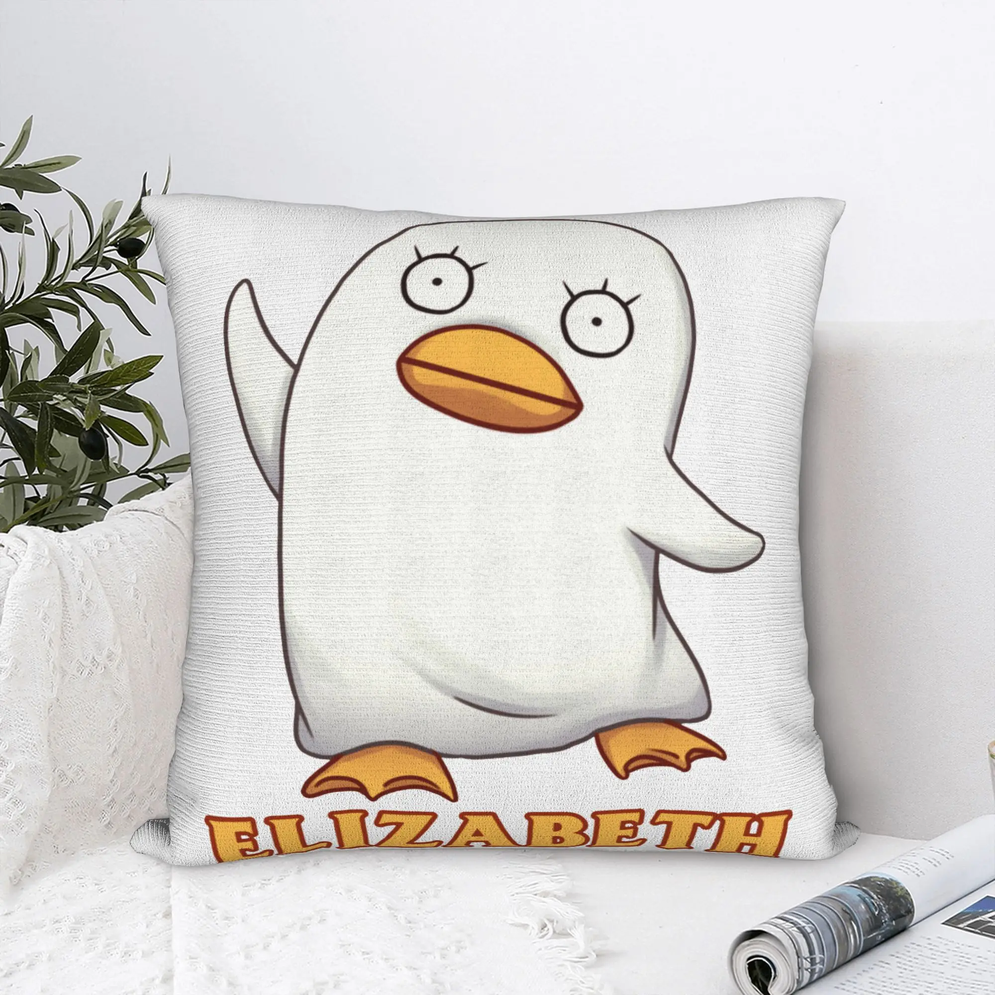 Elizabeth Gintama Pillowcase Printing Cushion Cover Decorations Gintoki Katsura Kagura Duck Anime Throw Pillow Case Cover Bed