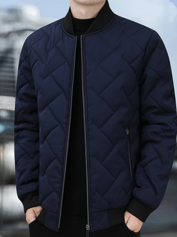 

Мужская зимняя утепленная рабочая одежда большого размера: модная теплая куртка-пуховик из полиэстера для полных мужчин