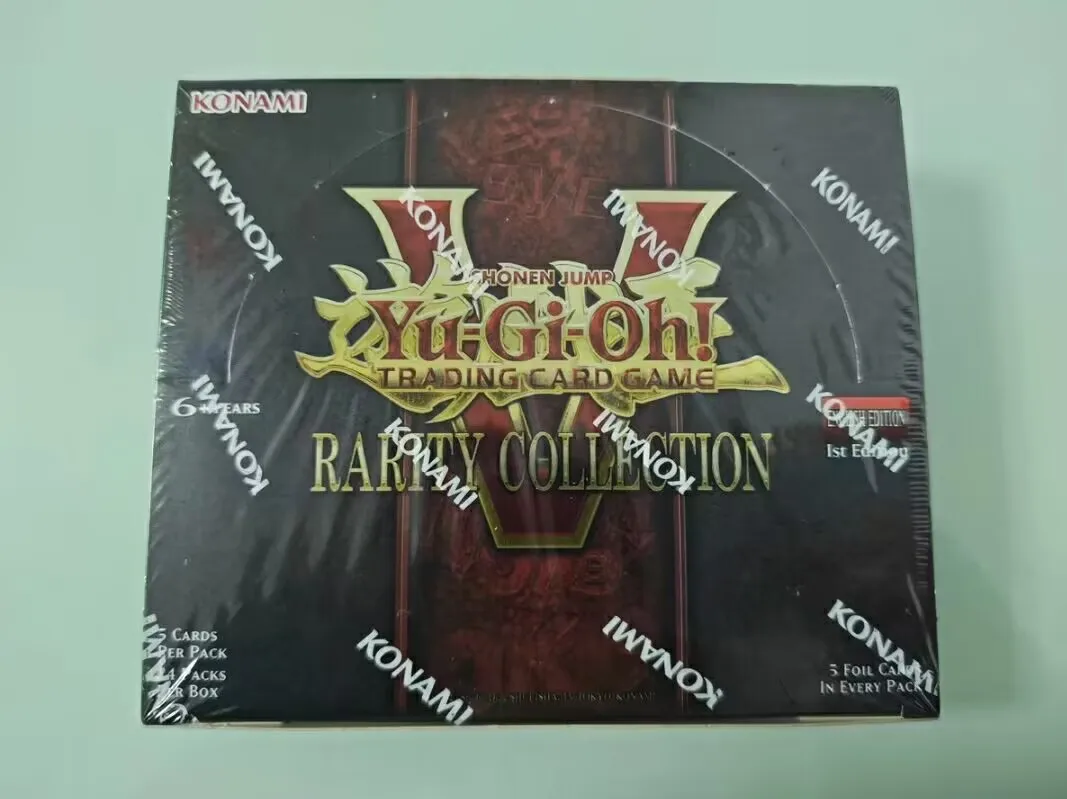 

Yugioh KONAMI Duel Monsters TCG Rarity Collection RA05 English 1st Edition Over Frame Collection Sealed Booster Box