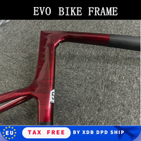 T1100 2025 EVO Carbon Road Frame Racing Disc Brake Disk Bike Frameset With Handlebar DPD UPS
