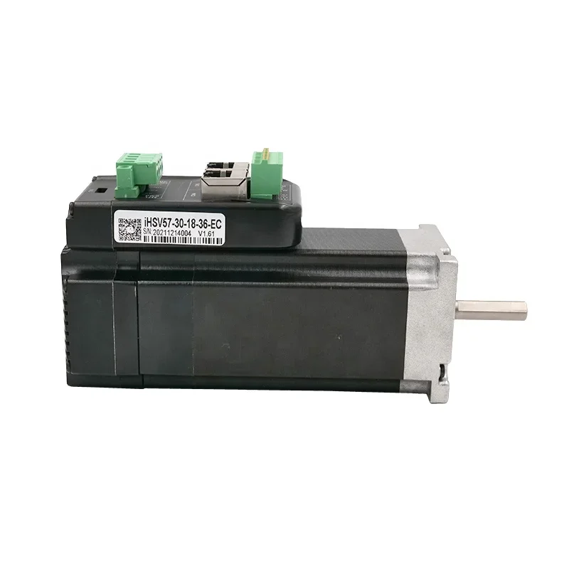 IHSV57-30-18-36-EC Ethercat Field Bus Motor 180W Integrated Ac Servo Motor With Drive Controller 36V 3000rpm For 3D Printer