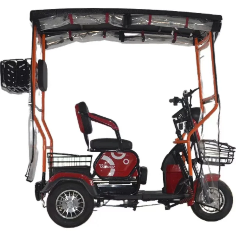 

Cheap Solar XUANKU Electric Tricycle for Household Small Elderly Commuting Electric Vehicle Elderly Leisure Electric Scooter