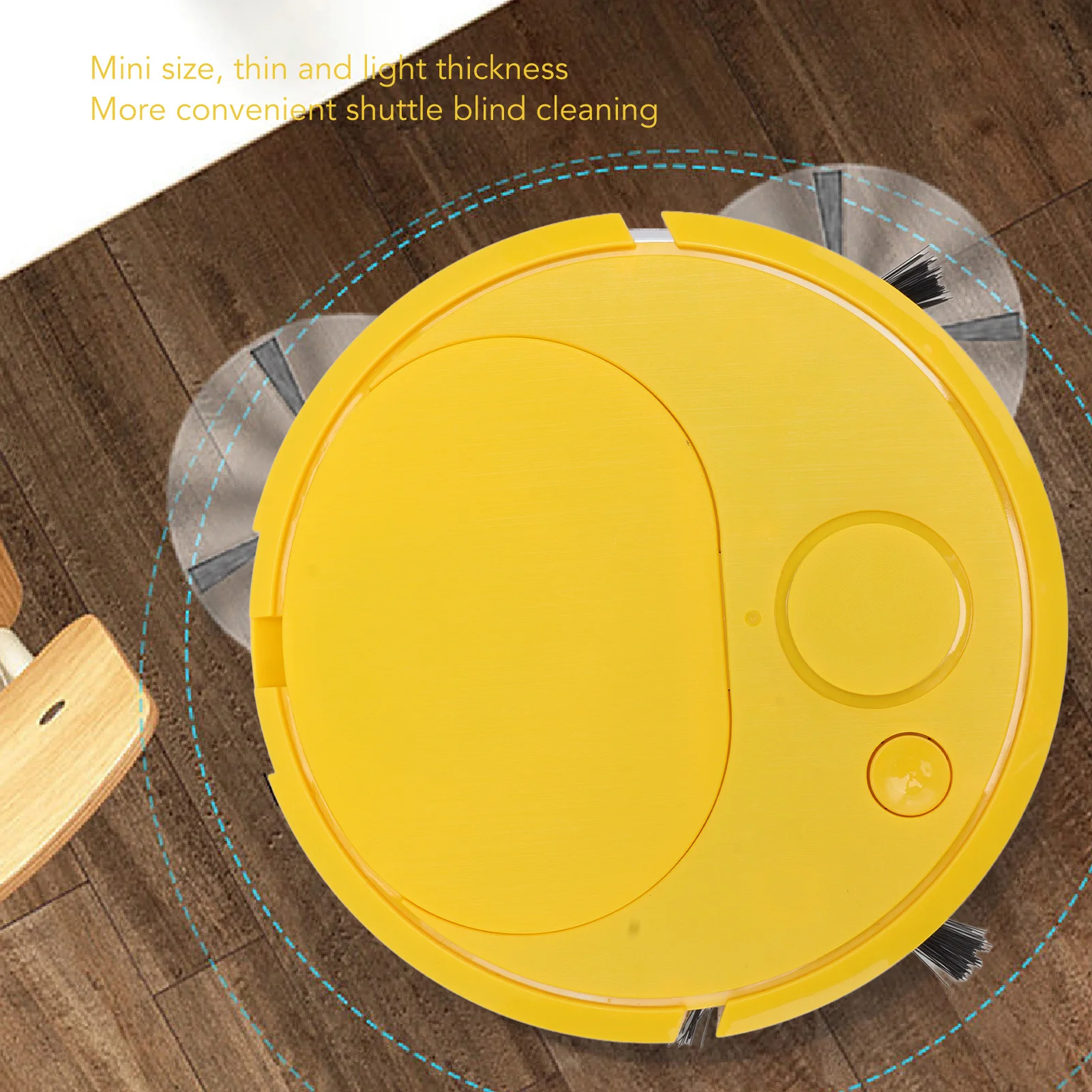 Robot Vacuum Cleaner Multifunctional USB Charging Mini Smart Sweeping Robot for Wooden Flooring Tile Carpet Robot Vacuum Cleaner