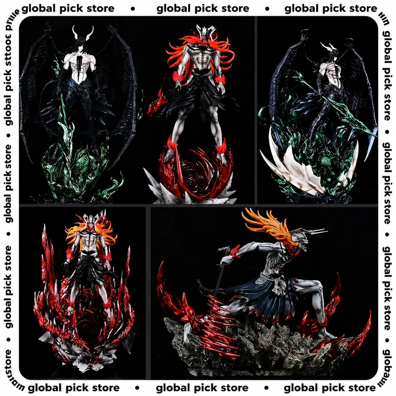 Neue Anime Bleach Kurosaki Ichigo Ulquiorra Cifer Figur PVC Sammlerstück Modellstatue Schreibtischdekoration Geburtstagsgeschenk Spielzeug