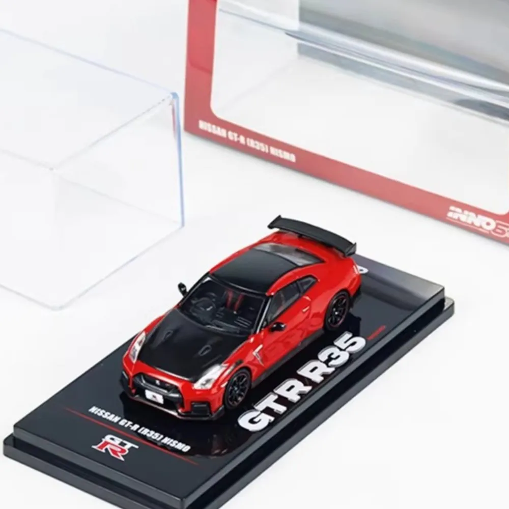

INNO 1:64 Модель автомобиля R35 NISMO, коллекционная, для подростков, литая под давлением